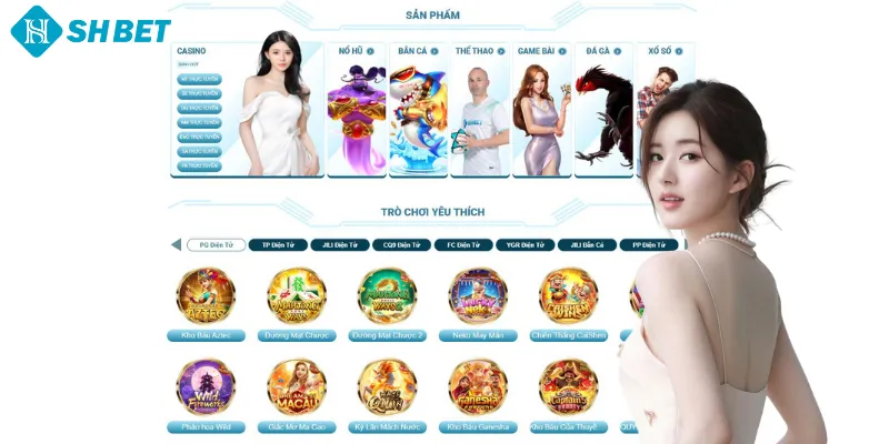 Thỏa sức giải trí với kho game phong phú, chất lượng cao